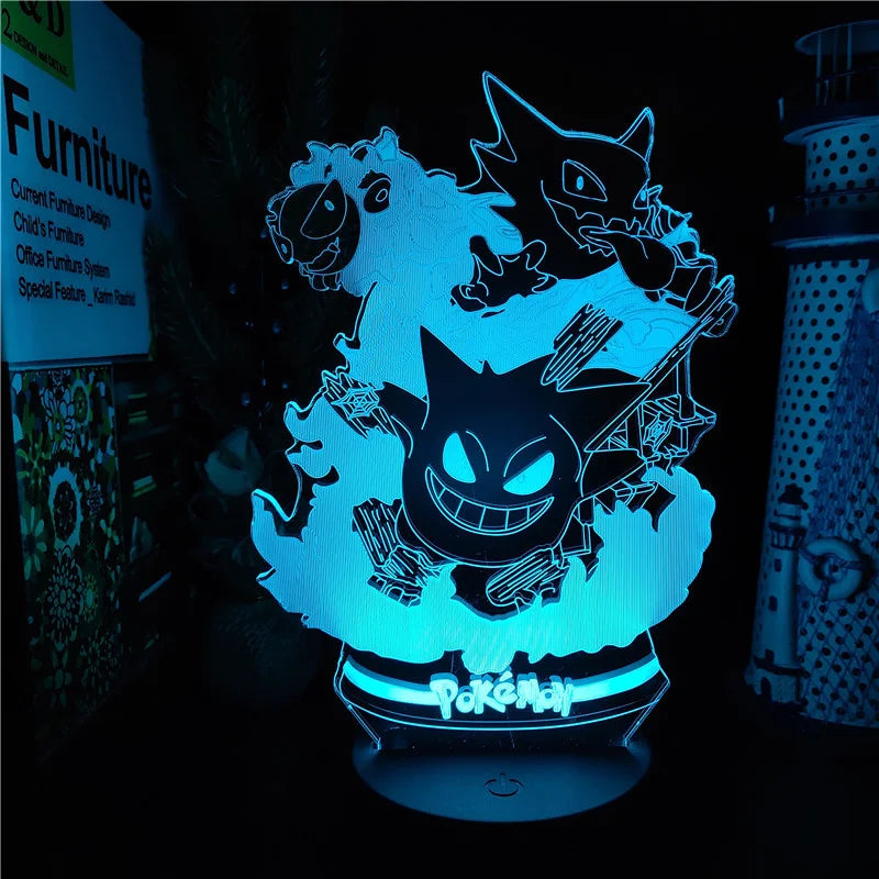 Pokemon Ghost Type LED Light