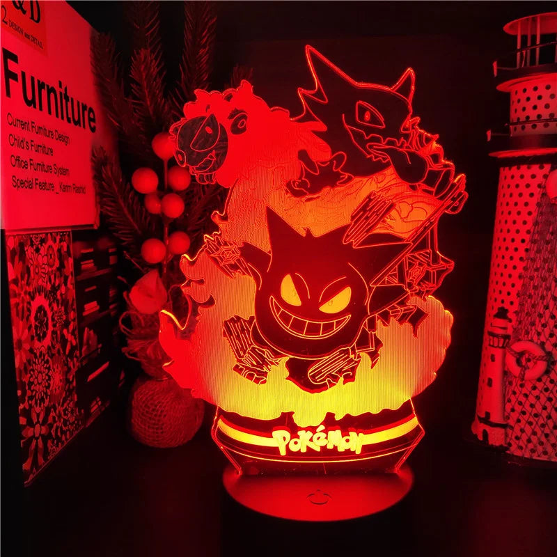 Pokemon Ghost Type LED Light