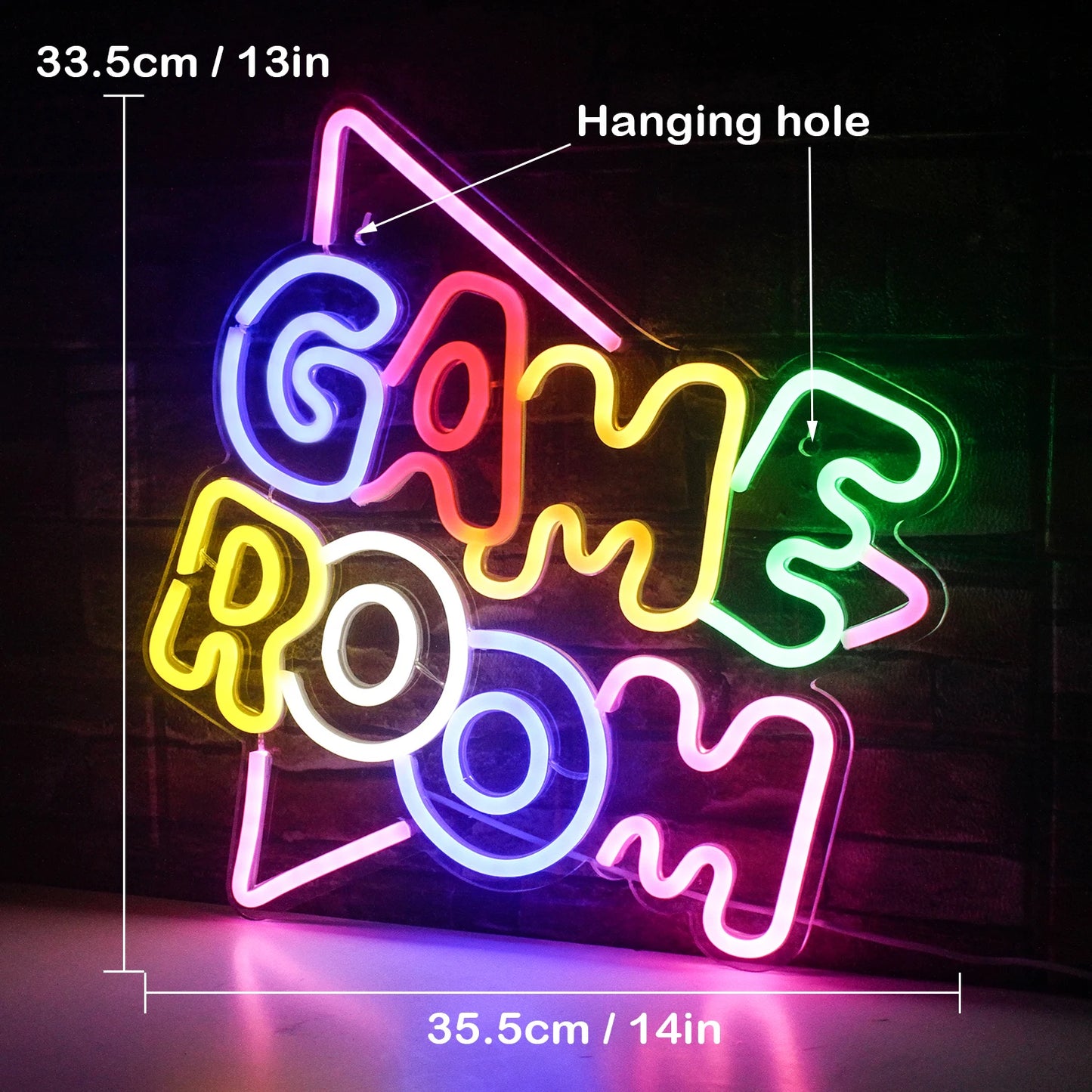 LED Neon Game Room Signs